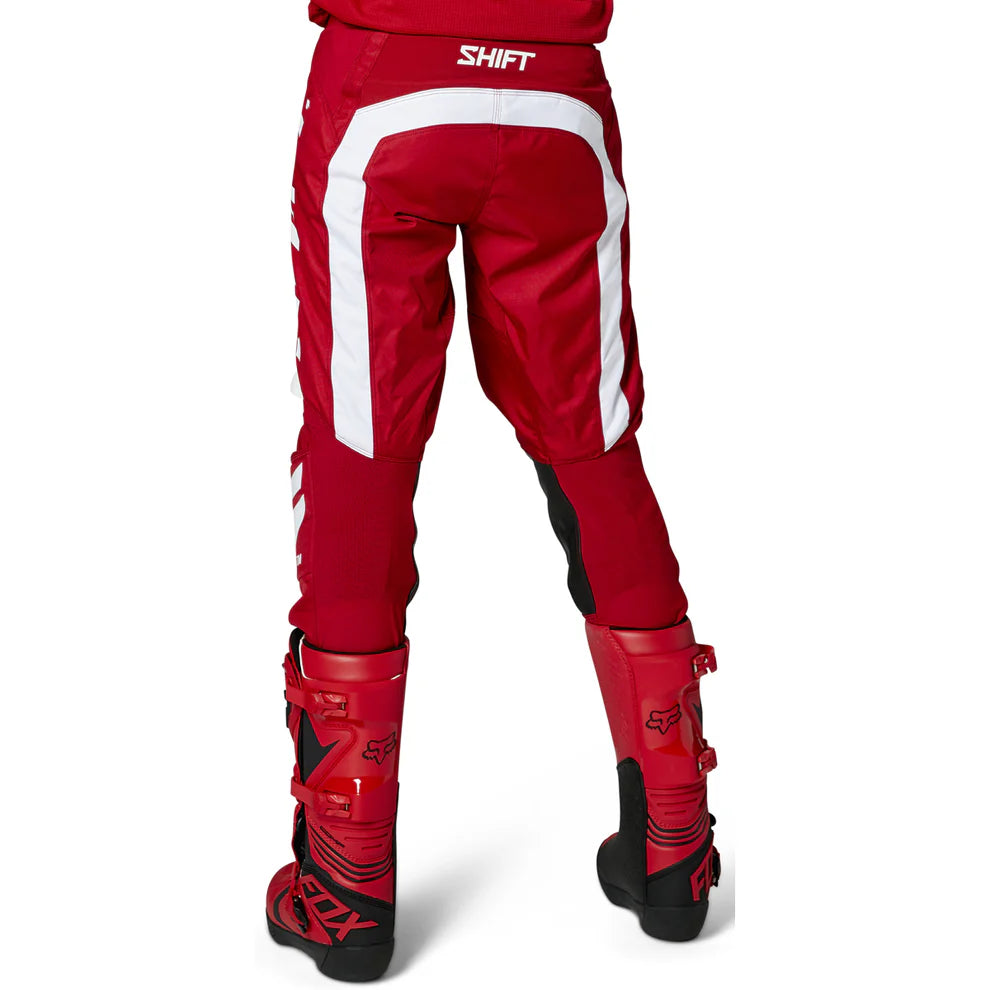 Shift Youth White Label Trac Pant Red