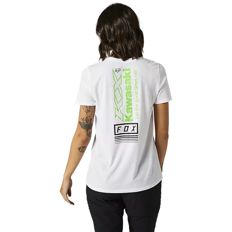 Fox Women's Kawasaki White Tee