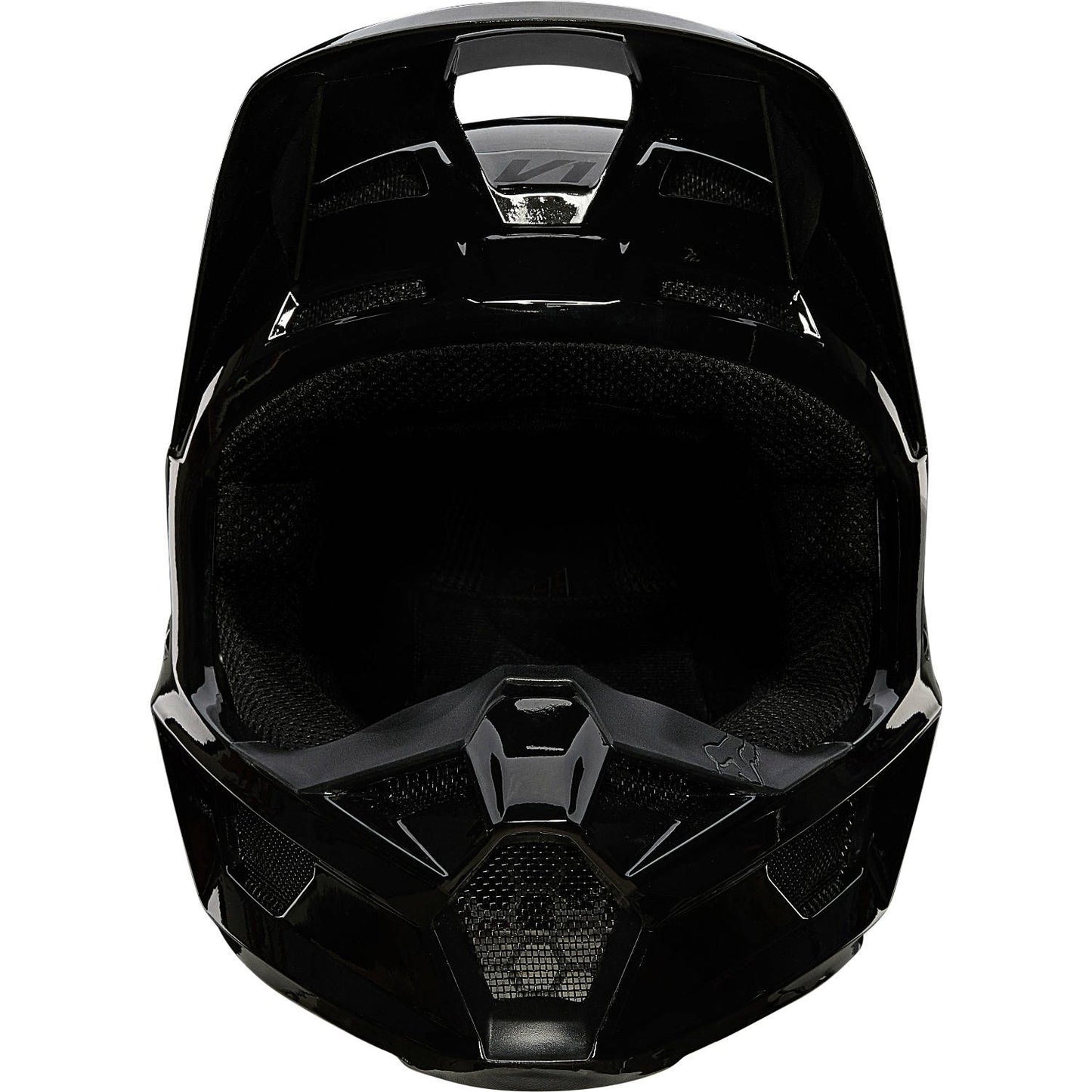 Fox Racing V1 Plaic Helmet Black - Ottawa Goodtime Centre