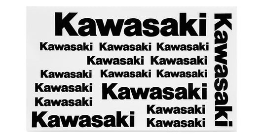 Kawasaki Decal Sheet