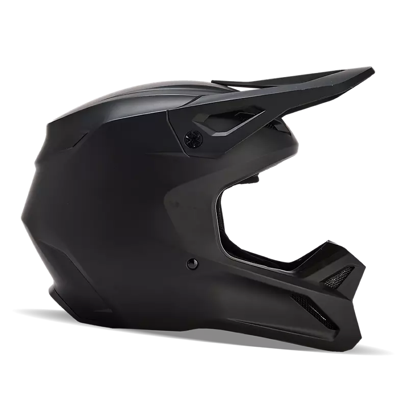 Fox Racing Youth V1 Matte Black Helmet