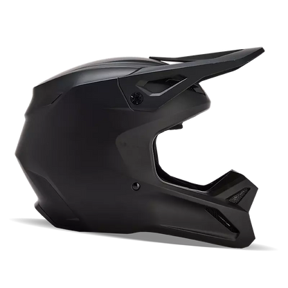 Fox Racing Youth V1 Matte Black Helmet