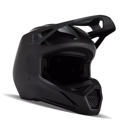 Fox Racing Youth V1 Matte Black Helmet