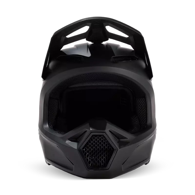Fox Racing Youth V1 Matte Black Helmet