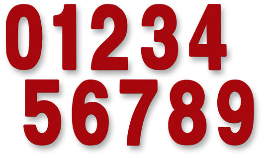 Factory Effex Pro Number Stickers