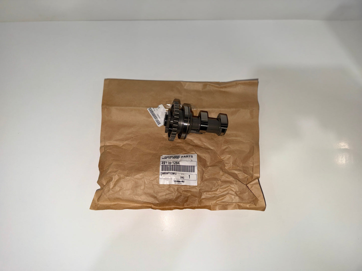 NOS KAWASAKI Camshaft Comp Exhaust - 49118-1264 FITS 21-24 KX 252