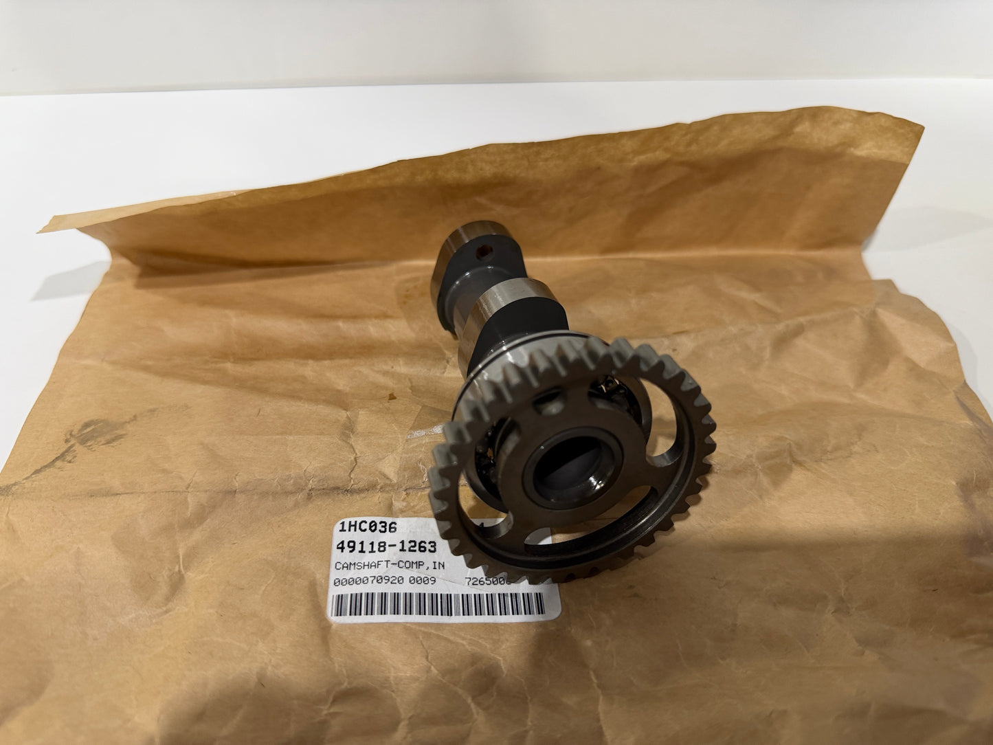 NOS KAWASAKI Camshaft Comp Intake - 49118-1263 FITS 21-24 KX 252