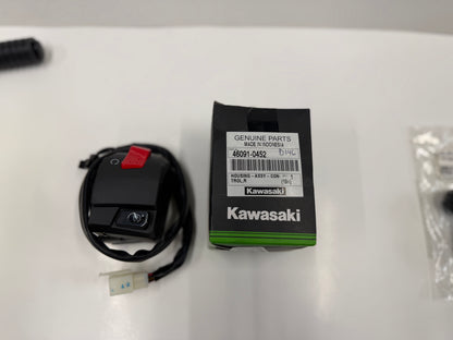 KAWASAKI RH BAR SWITCH ASSEMBLY 46091-0452 FITS 2020-2023 KLX230