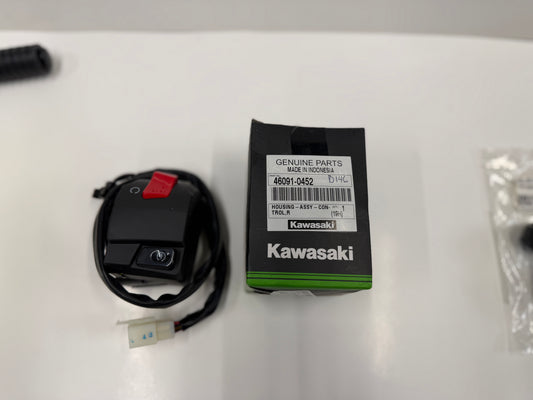 KAWASAKI RH BAR SWITCH ASSEMBLY 46091-0452 FITS 2020-2023 KLX230