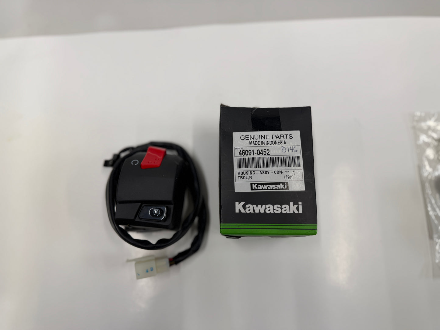 KAWASAKI RH BAR SWITCH ASSEMBLY 46091-0452 FITS 2020-2023 KLX230