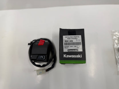 KAWASAKI RH BAR SWITCH ASSEMBLY 46091-0452 FITS 2020-2023 KLX230