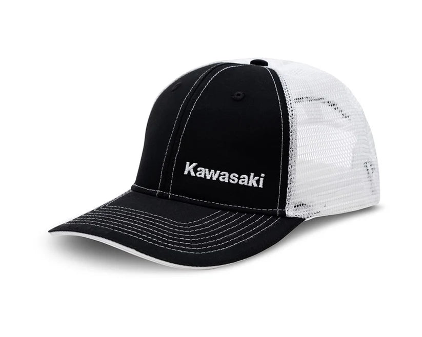 Kawasaki Panda Black/White Mesh Baseball Cap