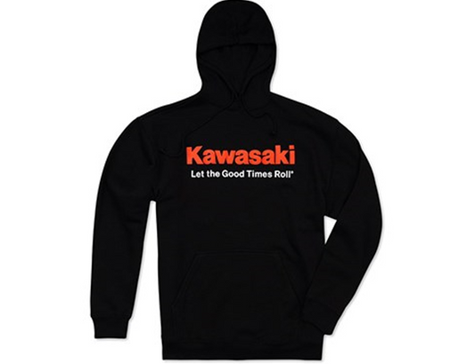 Kawasaki Let The Good Times Roll Pullover Hooded Sweatshirt