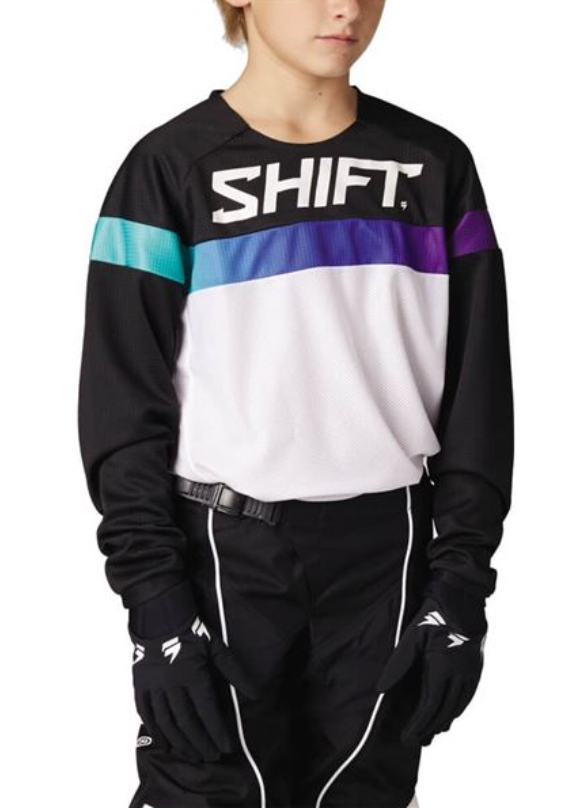 Shift Racing White Label Ultra Youth Jersey
