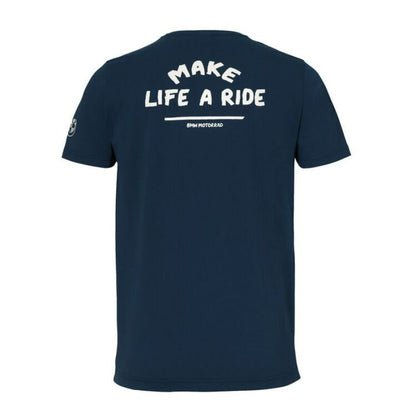 BMW Make Life a Ride Blue T-Shirt
