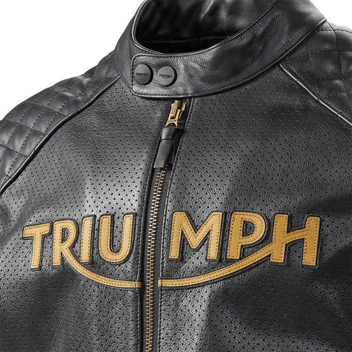 Triumph Braddan Air Race Leather Jacket - Ottawa Goodtime Centre