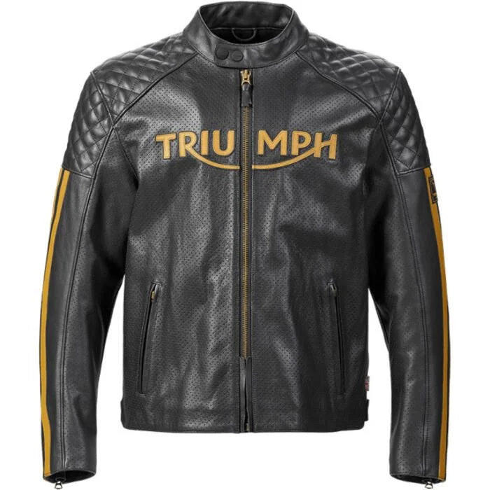 Triumph Braddan Air Race Leather Jacket - Ottawa Goodtime Centre
