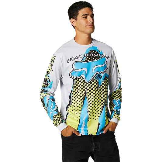 Maillot LS Brossé Fox