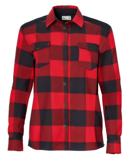 BMW Women's Checked Red Shirt