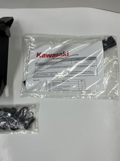 NOS K99994-0687 WINCH MOUNT (WARN) FITS MULE PRO DX, DXT, FX, FXR, FXT 2015-2026