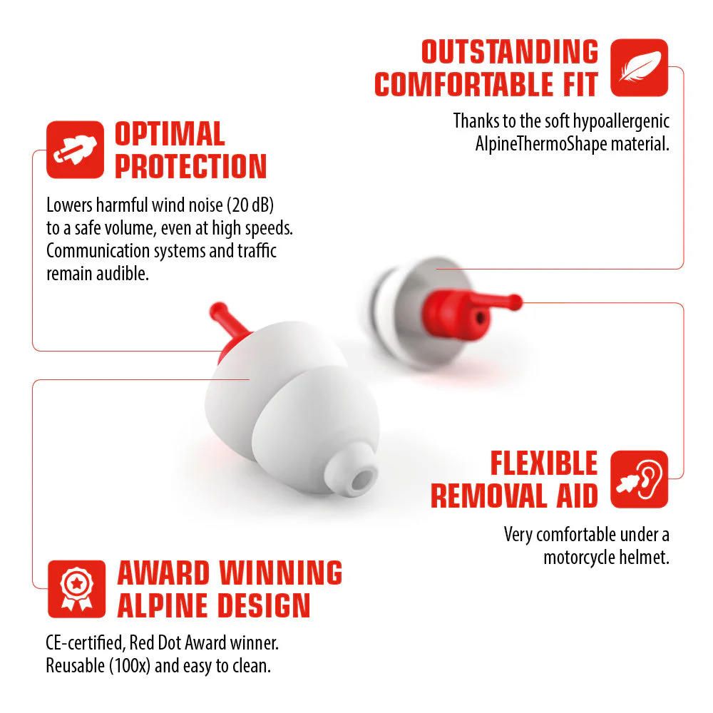 Alpine MotoSafe Race Earplugs