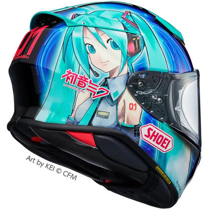 Shoei RF-1400 Hatsune Miku Helmet