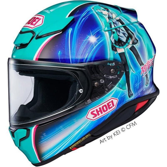Shoei RF-1400 Hatsune Miku Helmet