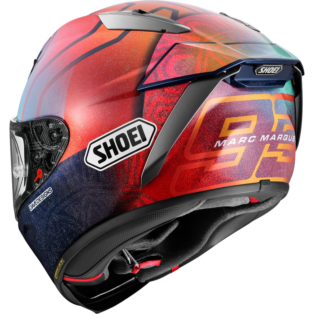 Shoei X-15 Marquez Holi Helmet