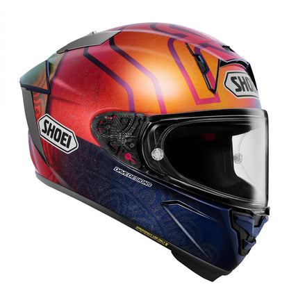 Shoei X-15 Marquez Holi Helmet