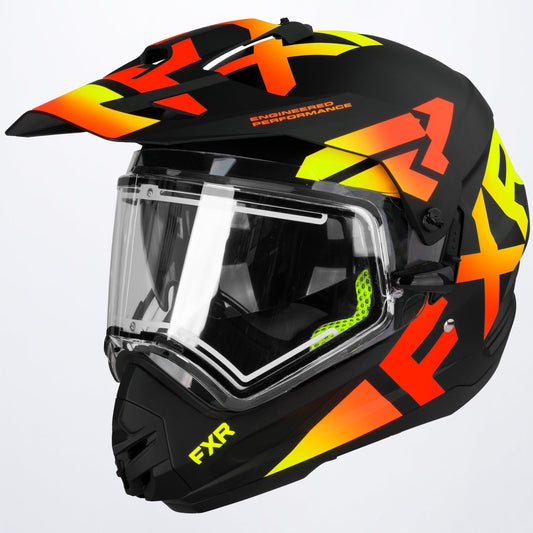 FXR Torque X Team Helmet with E Shield & Sun Shade
