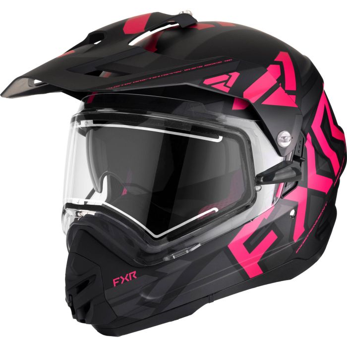 FXR Torque X Team Helmet With Electric Shield 2023