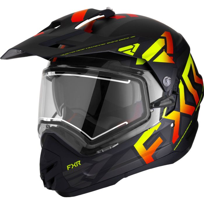 FXR Torque X Team Helmet With Electric Shield 2023
