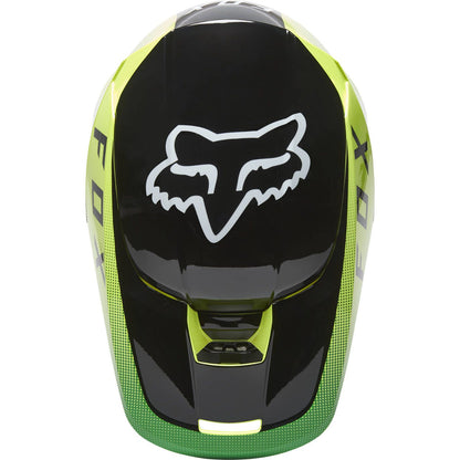 Fox Racing V1 Ridl Helmet FLO Yellow - Ottawa Goodtime Centre 